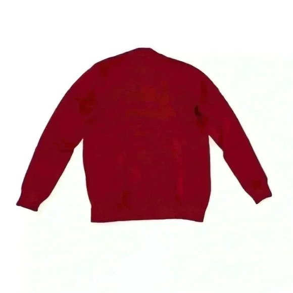 Club Room Mens Button Mock Neck Sweater Size L Anthem Red - Picture 11 of 11
